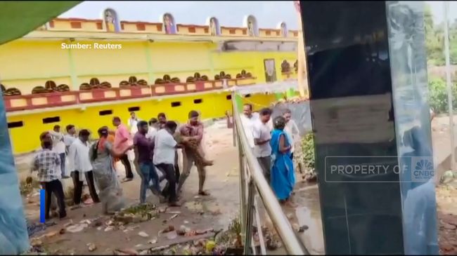 Video: Kerusuhan di Kuil India, 9 Orang Tewas