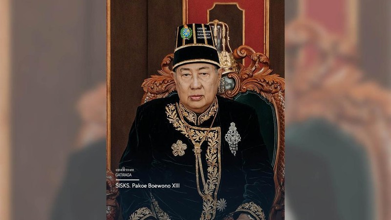 Pakubuwono XIII. (Instagram/kraton_solo)
