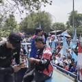 Bos Buruh Bawa Massa 6.000 Orang Geruduk Michelin Teriak Tolak PHK