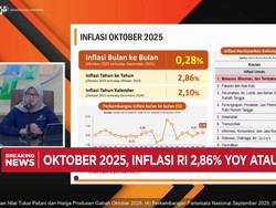Video: BPS Catat Inflasi Oktober 2025 Sebesar 2,86% (yoy)