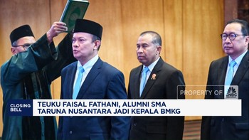 Video: Teuku Faisal Fathani Resmi Dilantik Jadi Kepala BMKG
