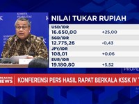 Video: Posisi Cadev Kuat, Modal BI Jaga Nilai Rupiah Tetap Terkendali