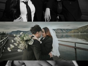 Elegan & Penuh Makna, Intip Konsep Prewedding Unik Vito Sinaga & Ivana