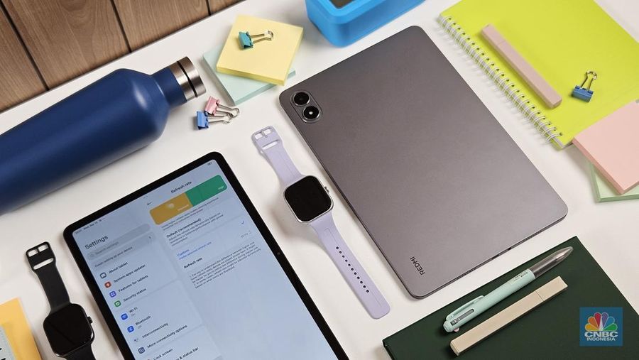 Intip Fitur Unggulan di Redmi Pad 2 Pro, Baterai Tahan 23 Jam. (CNBC Indonesia/Intan Rakhmayanti Dewi)