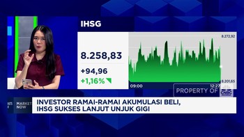 Video: Investor Ramai Akumulasi Beli, IHSG Melesat 1,16% di Sesi I