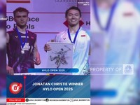 Video: Jonatan Christie Juara Hylo Open 2025