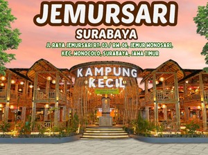 Kampung Kecil Jemursari, Rumah Makan Keluarga dengan Rasa Nusantara