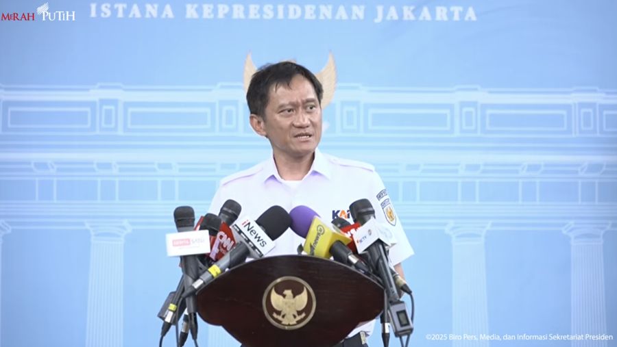 Keterangan Pers Direktur Utama PT Kereta Api Indonesia, Jakarta, 3 November 2025. (Youtube Setpres RI)