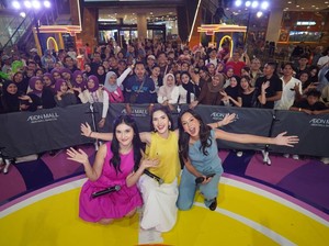 Saat Saphira Adya, Nadia Dari, dan Gaby Rosse Bikin Heboh Mal