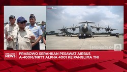 Video: Prabowo Serahkan Pesawat Airbus A-400 M ke Panglima TNI