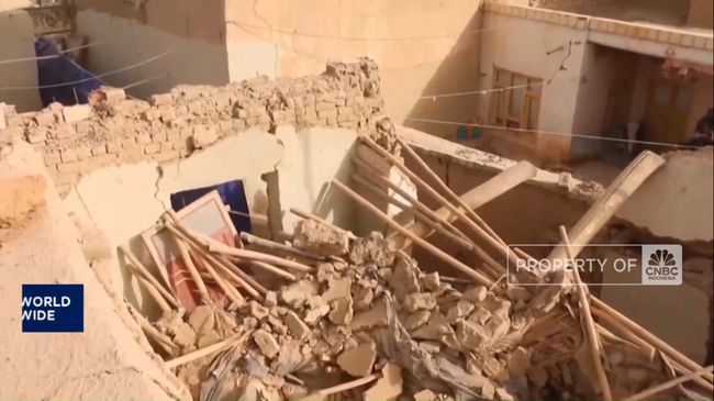 Video: Gempa M6,3 Guncang Afghanistan, 20 Orang Tewas, 643 Luka-Luka