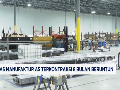 Video: Aktivitas Manufaktur AS Terkontraksi 8 Bulan Beruntun