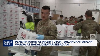 Video: AS Government Shutdown, Tunjangan Pangan AS Dibayar Sebagian