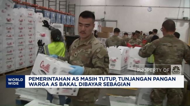 Video: AS Government Shutdown, Tunjangan Pangan AS Dibayar Sebagian