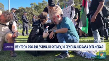 Video: Bentrok Pro-Palestina di Sydney, 10 Pengunjuk Rasa Ditangkap