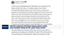 Video: Trump Ancam Potong Dana New York Jika Muslim Ini Jadi Wali Kota