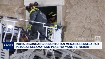 Video: Roma Diguncang Reruntuhan Menara Bersejarah