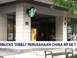 Video: Starbuck 'Dibeli' Perusahaan China Rp 66 T
