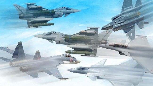 Adu Hebat Jet Tempur Dunia: Asia Mulai Intip Amerika