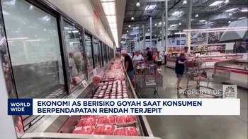 Video: Ekonomi AS Goyah Saat Konsumen Pendapatan Rendah Terjepit