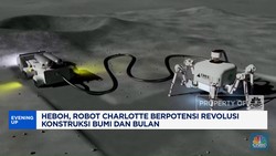 Heboh, Robot Charlotte Berpotensi Revolusi Konstruksi Bumi dan Bulan