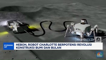 Heboh, Robot Charlotte Berpotensi Revolusi Konstruksi Bumi dan Bulan