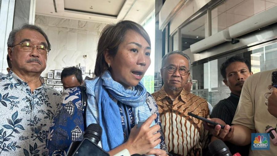 Ketua Umum Asosiasi Garment dan Textile Indonesia (AGTI) yang juga merupakan Vice CEO PT Pan Brothers Tbk Anne Patricia Sutanto. (CNBC Indonesia/Zahwa Madjid)