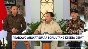 Video: Prabowo Angkat Suara soal Utang Kereta Cepat