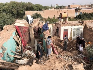 Video Korban Gempa M 6,3 Afghanistan: 27 Orang Tewas-1.000 Terluka