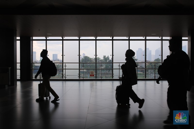Presiden Prabowo Subianto saat menghadiri peresmian Stasiun Tanah Abang Baru di Jakarta, Selasa (4/11/2025). (CNBC Indonesia/Faisal Rahman)