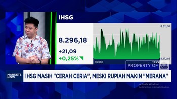 Video: Sebab IHSG Cerah Meski Rupiah Merosot ke Rp16.700-an per USD