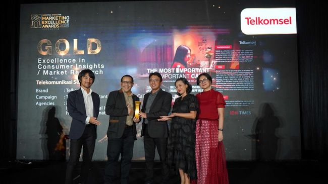 Strategi Pemasaran Kuat, Telkomsel Borong 5 Penghargaan di Ajang Ini