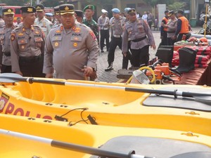 Mitigasi Bencana Kapolres Pasuruan Minta Petugas Bergerak Cepat