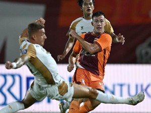 Borneo FC Ungguli Dewa United Lewat Gol Christophe di Babak Pertama