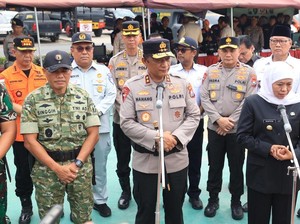 Forkopimda Jatim Gelar Apel Kesiapan Tanggap Darurat Bencana 2025