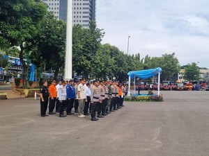 Kapolda Metro Pimpin Apel Siaga Bencana, Ratusan Personel Dikerahkan