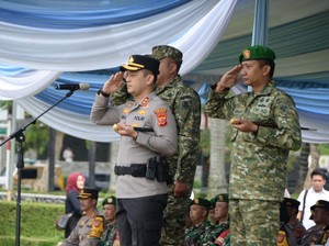 Gelar Apel Siaga, Polres Bogor-Forkopimda Kompak Sinergi Hadapi Potensi Bencana