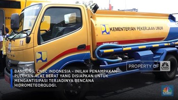 Video: Penampakan Puluhan Alat Berat, Disiagakan untuk Tanggap Bencana