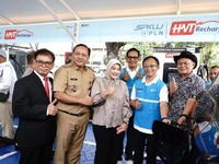 PLN Resmikan 2 SPKLU Center Pertama di Jakarta