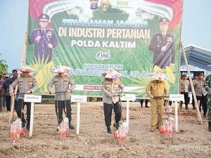 Polda Kaltim Luncurkan Industri Pertanian Jagung, Dukung Ketahanan Pangan