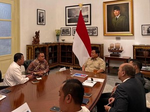 Prabowo Rapat Bareng Dasco hingga Purbaya di Istana, Ini yang Dibahas