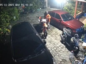 Maling Gondol KLX di Kulon Progo Terekam CCTV, Ini Cirinya