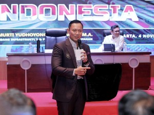Beri Kuliah Umum di Lemhannas, AHY Bicara soal Infrastruktur Berkelanjutan