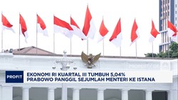 Video: Ekonomi RI Tumbuh 5,04%, Prabowo Panggil Menteri ke Istana
