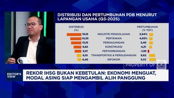 Video: IHSG Pecahkan Rekor, Ekonomi Solid & Investor Asing Bergerak