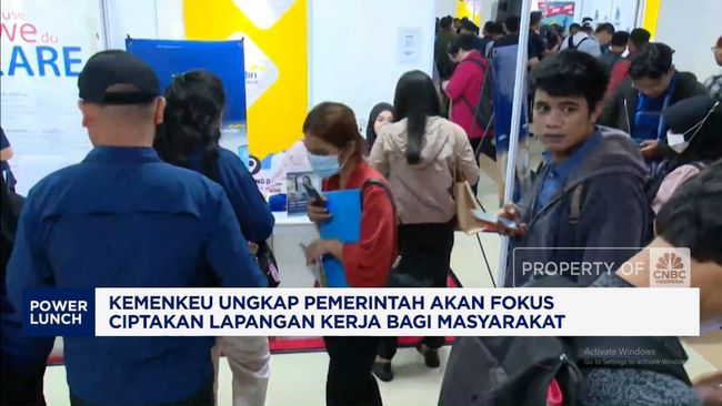 Video: Pemerintah Akan Fokus Ciptakan Lapangan Kerja Untuk Masyarakat