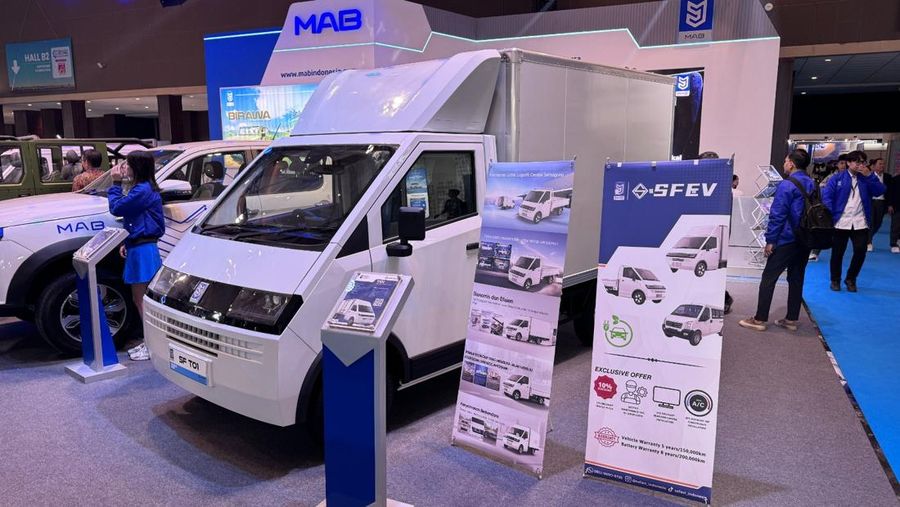 Prototipe kendaraan hijau milik OLIVE Group