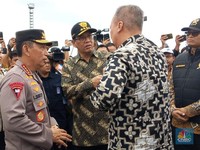 Purbaya, Menperin & Kapolri Muncul di Tanjung Priok, Bakal Umumkan Ini