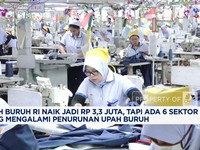 Video: Upah Buruh Naik Tapi 6 Usaha Ini Pangkas Gaji