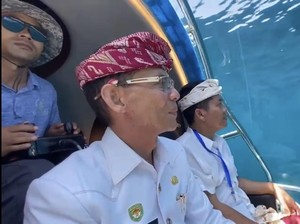 Wisata Kapal Selam Diluncurkan di Nusa Penida